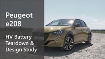 Peugeot e208 - HV Battery Teardown & Design Study