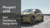 Peugeot e208 - EDU Teardown & Design Study