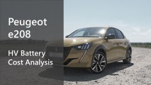 Peugeot e208 - HV Battery Cost Analysis