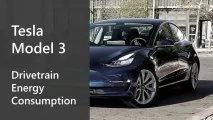 Tesla Model 3 - Drivetrain Energy Consumption
