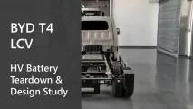 BYD T4 LCV - HV Battery Teardown & Design Study