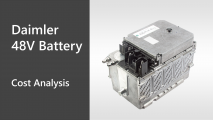 Daimler 48V Battery - Cost Analysis