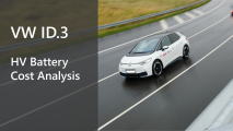 Volkswagen ID.3 - HV Battery Cost Analysis