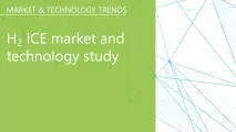 H₂ ICE market and technology study