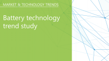 Battery technology trend study