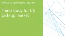 Trend study for US pick-up market